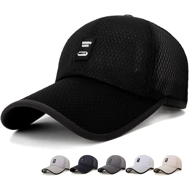 Summer Korean Version Mesh Winning Baseball Cap