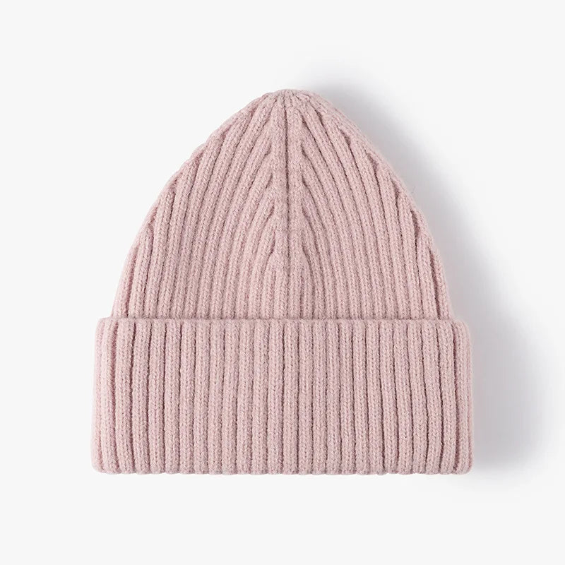 Warm Knit Beanie Hat for Men and Women