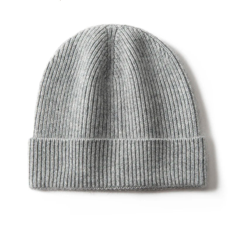 MERRILAMB Natural Cashmere Beanies Hat