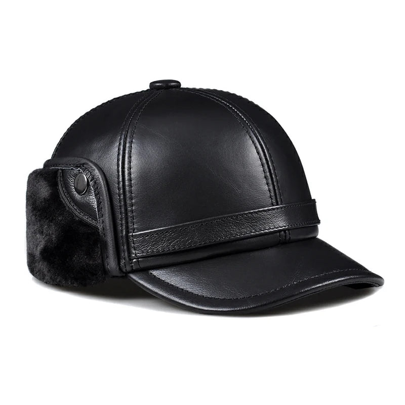 High Quality Genuine Leather Cowhide Hats