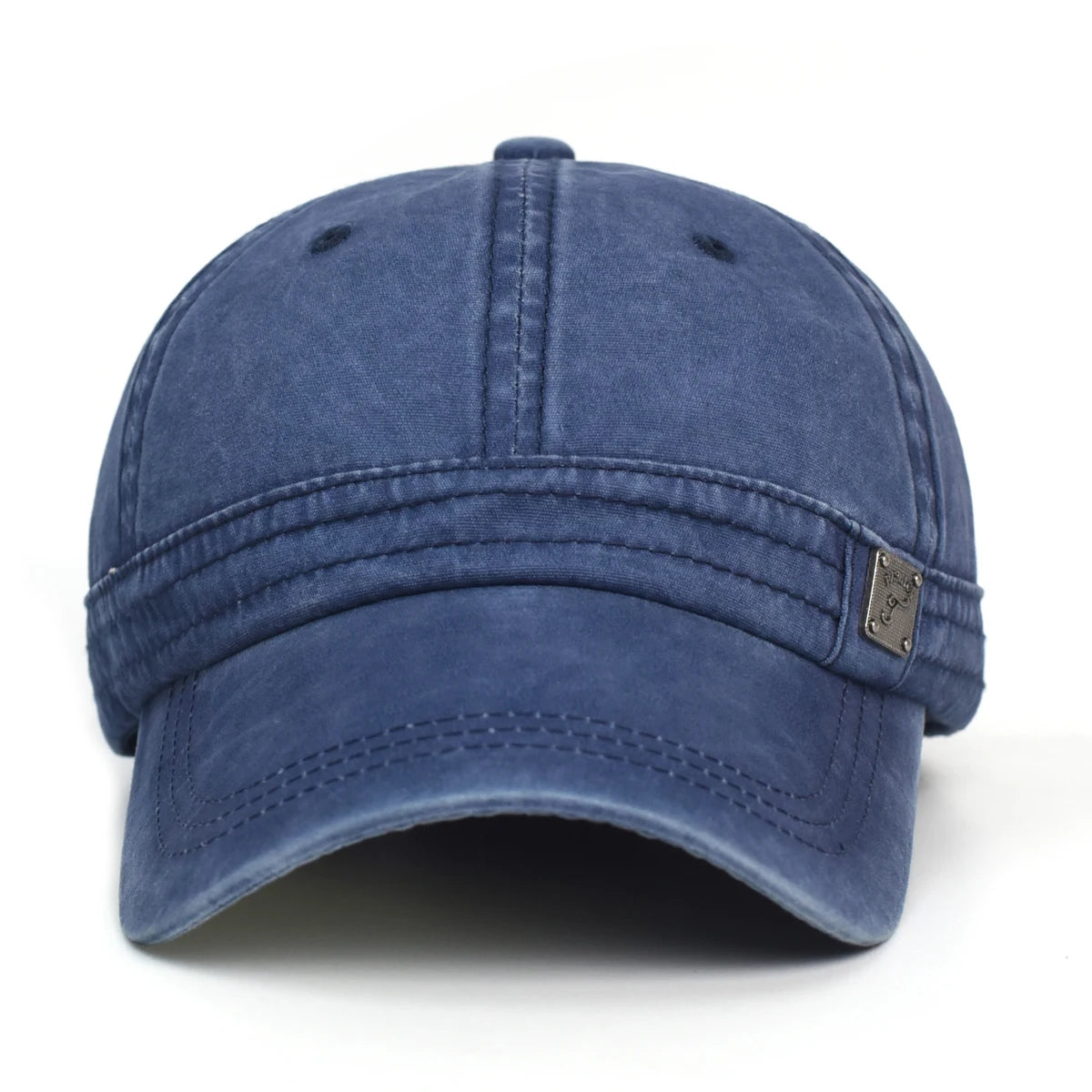 Vintage Washed Cotton Jeans Trucker Style Baseball Cap