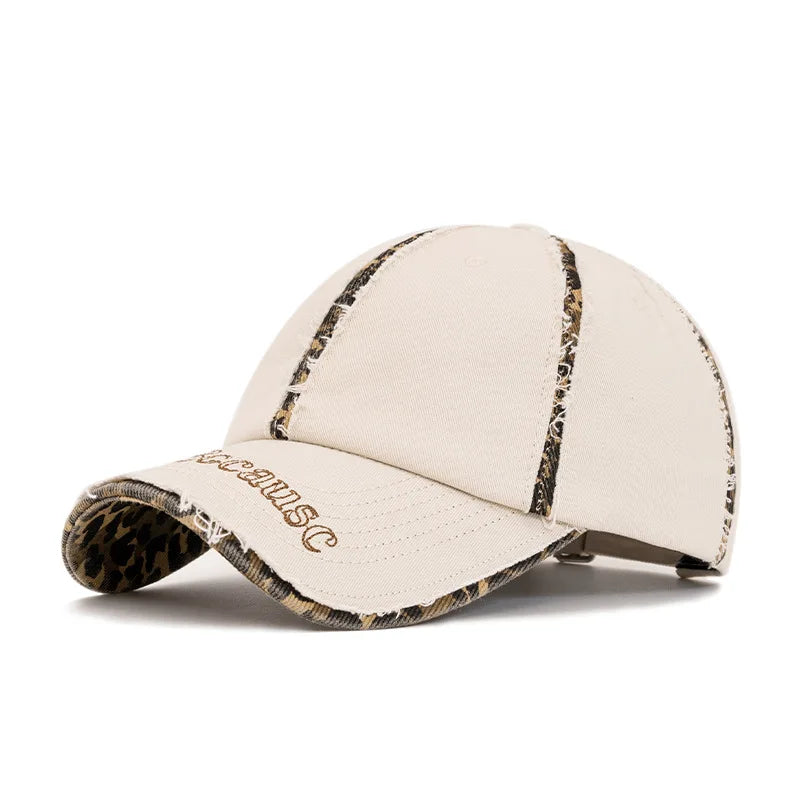 FS Brown American Street Baseball Cap For Men Trcuker Hat