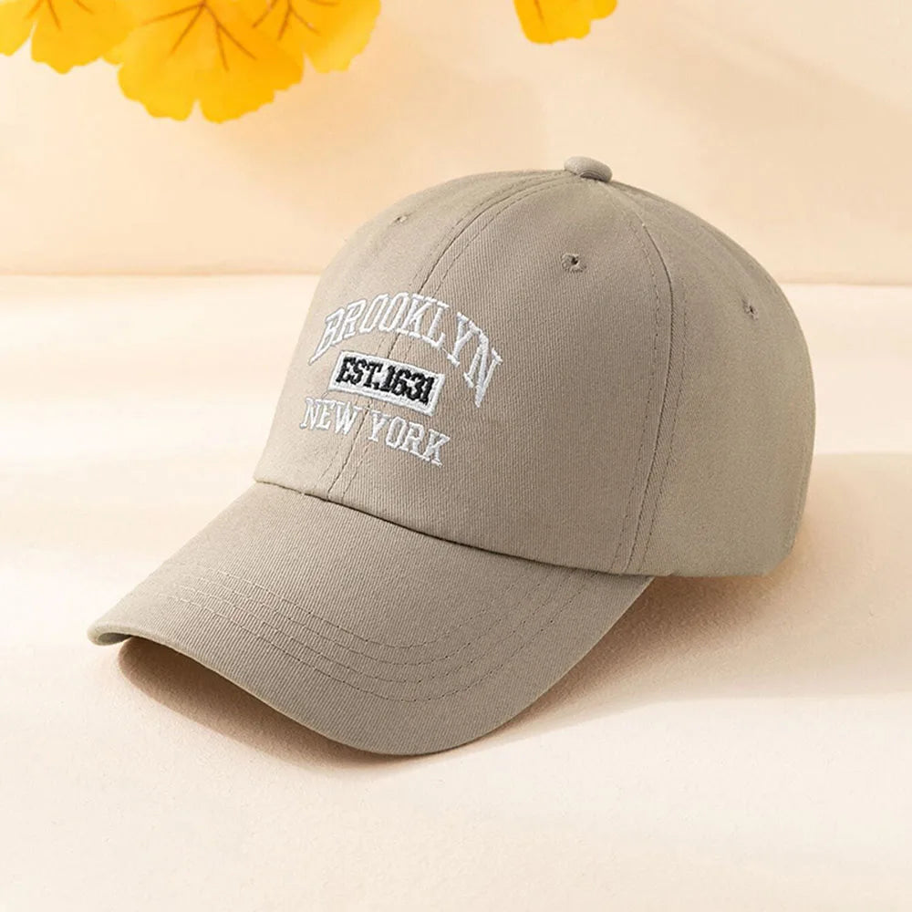 Vintage Embroidered Baseball Cap With BROOKLYN NEW YORK