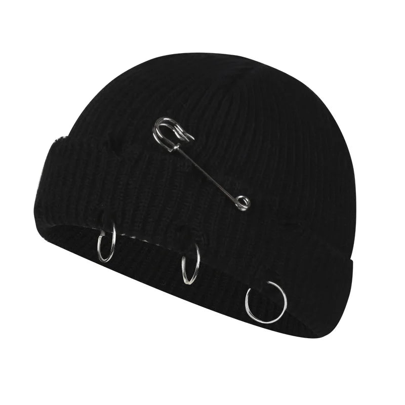 Winter Skullies Hat Couple Y2K Beanies Hats