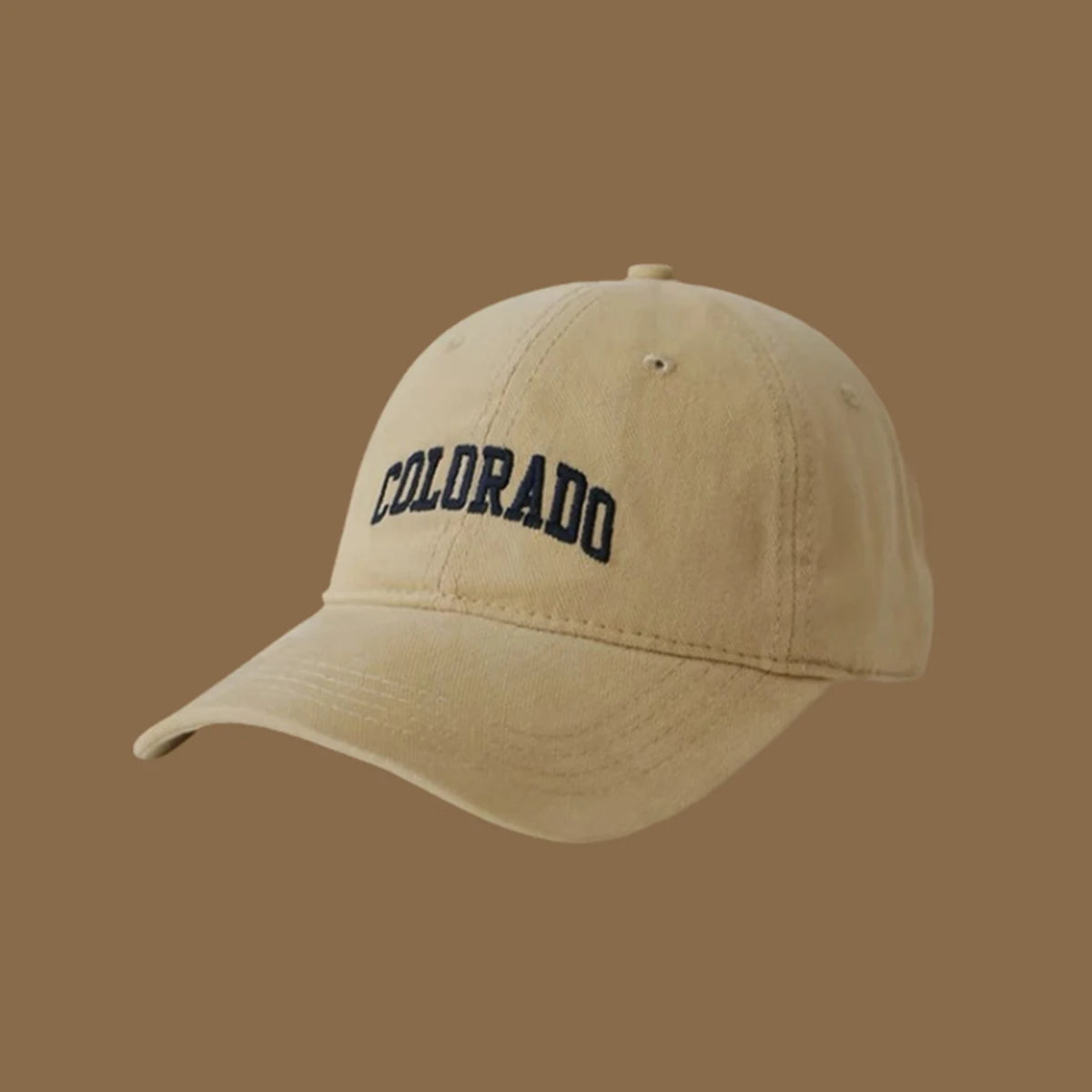 COLORADO Embroidery Cotton Fashion Baseball Cap