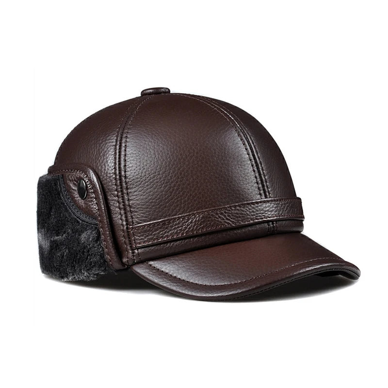High Quality Genuine Leather Cowhide Hats