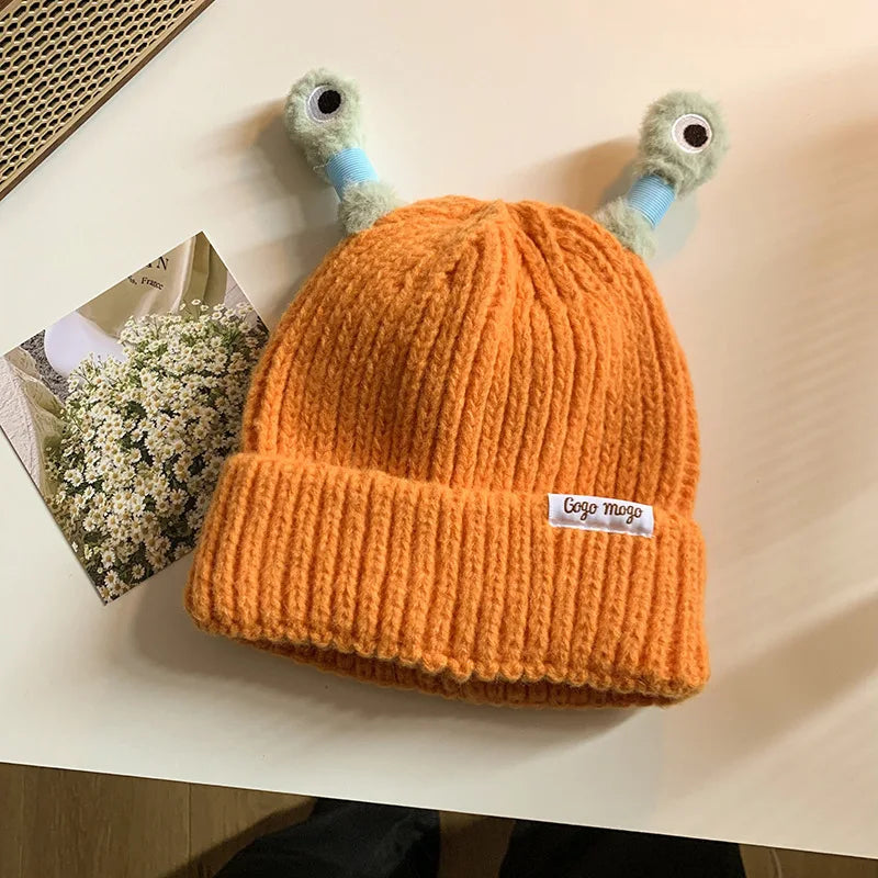 Cute Cartoon Quirky Light-emitting Tentacle Knitted Hat