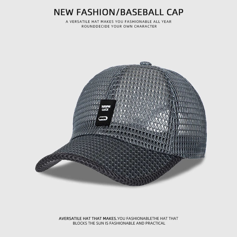 Men's Mesh Baseball Breathable Cap