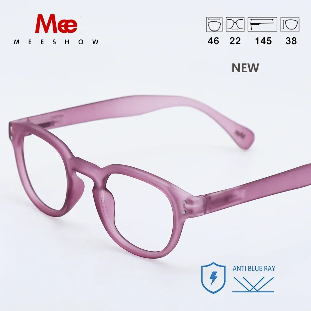 Retro Meeshow New Honey Peach Reading Glasses