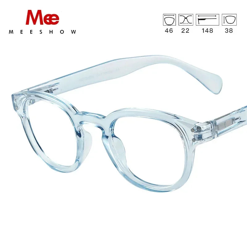 Retro Meeshow New Honey Peach Reading Glasses