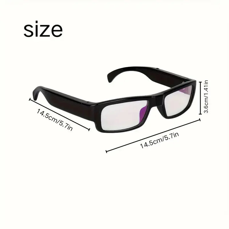 Portable 1080P HD Mini Glasses With Camera Video Recorder