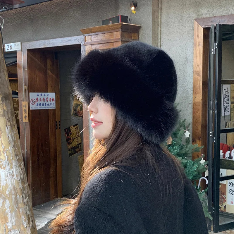 New Style Fashion Women's Winter New Thick Warm  Mongolia Hat