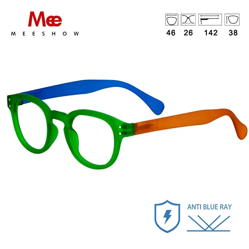 Retro Meeshow New Honey Peach Reading Glasses