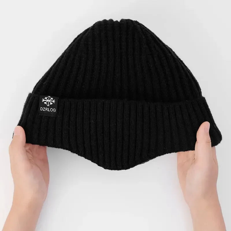 Outdoor Men Winter Knitted Beanies Hat