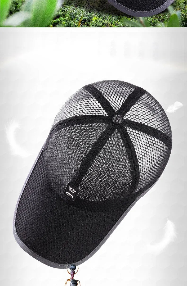 Summer Korean Version Mesh Winning Baseball Cap