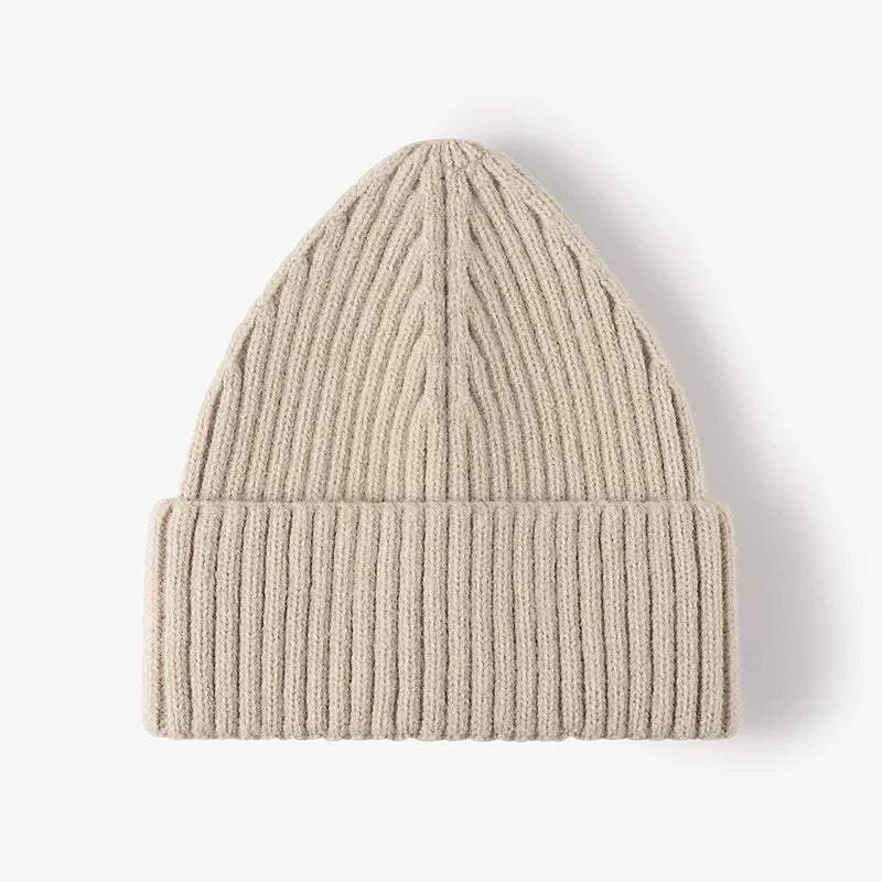 Warm Knit Beanie Hat for Men and Women