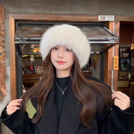 New Style Fashion Women's Winter New Thick Warm  Mongolia Hat