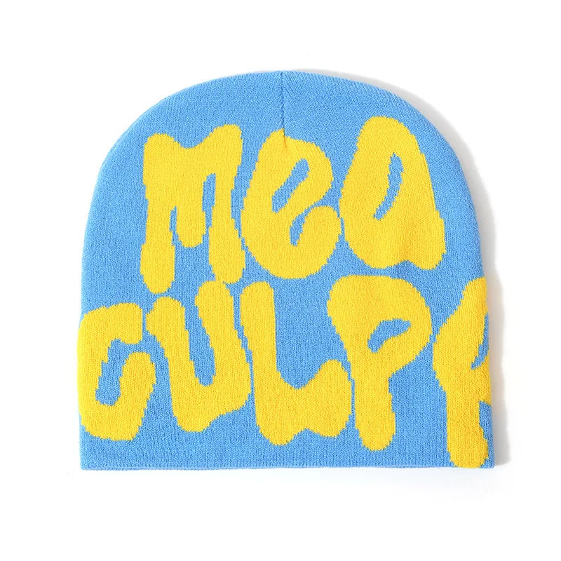 MEA CULPA Hip Hop Beanie Knit Cap