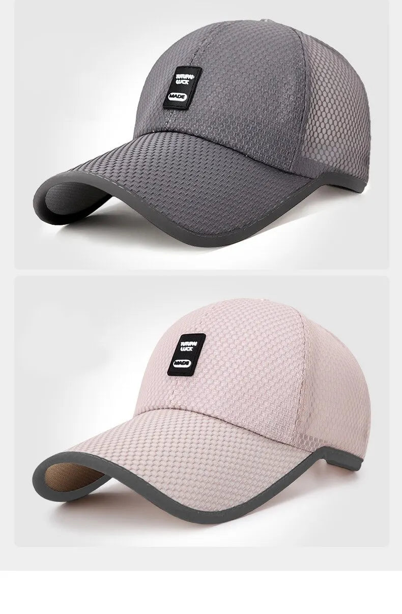 Summer Korean Version Mesh Winning Baseball Cap