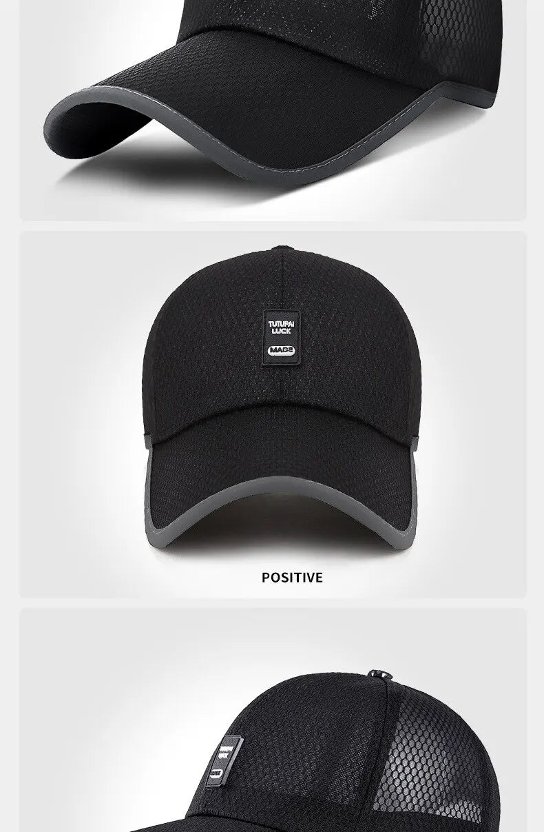 Summer Korean Version Mesh Winning Baseball Cap