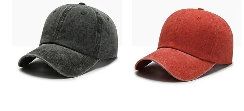 Fashion Solid Baseball Caps for Men Streetwear