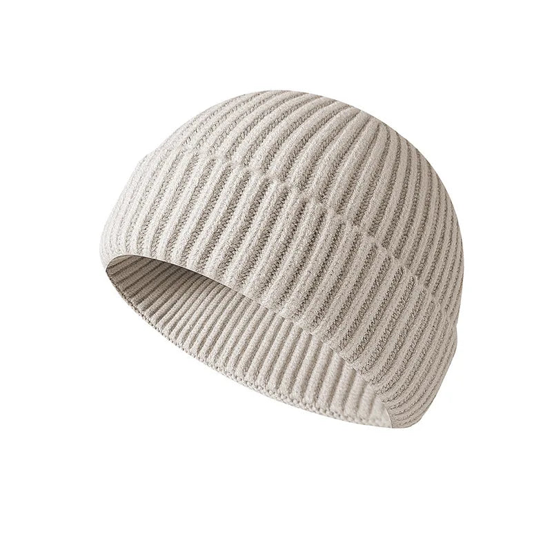 Winter Knittted Cap  Solid Color Hip Hop Cap Unisex Skullies & Beanies