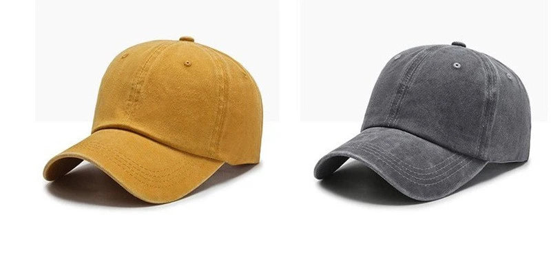 Fashion Solid Baseball Caps for Men Streetwear