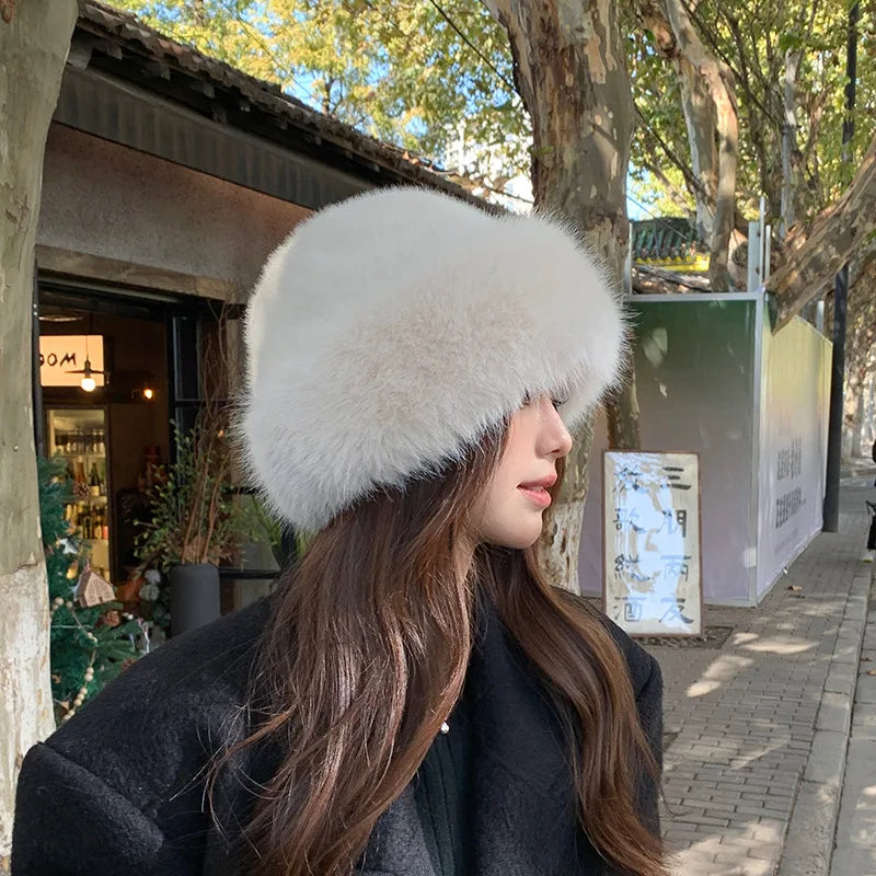 New Style Fashion Women's Winter New Thick Warm  Mongolia Hat