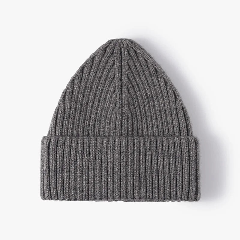 Warm Knit Beanie Hat for Men and Women