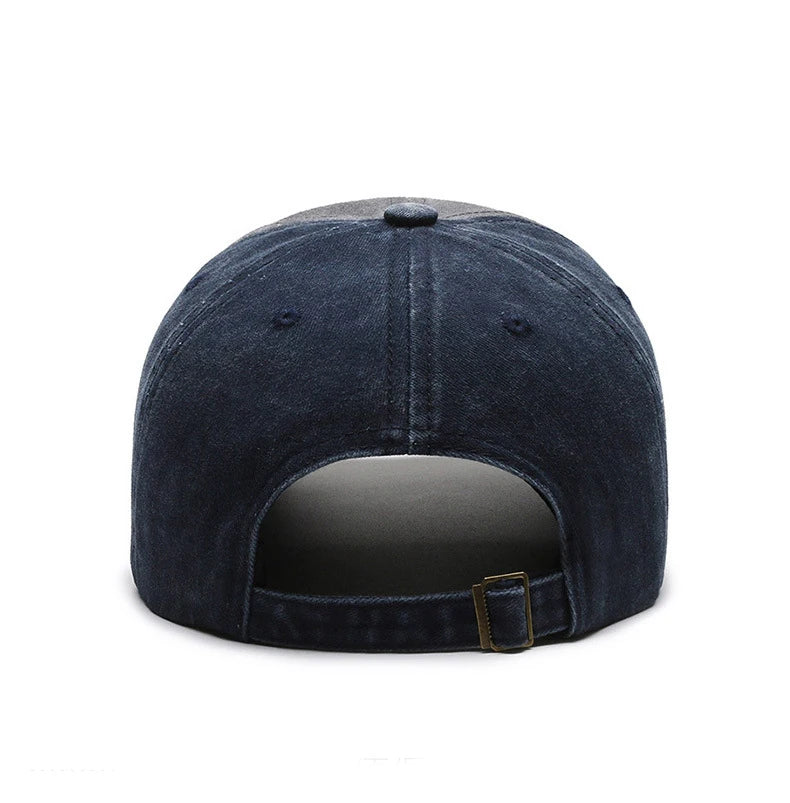 Four Seasons Men's Baseball Cap Casual Wash Embroidered