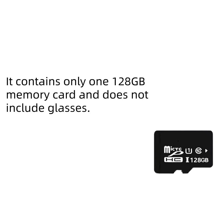 Portable 1080P HD Mini Glasses With Camera Video Recorder