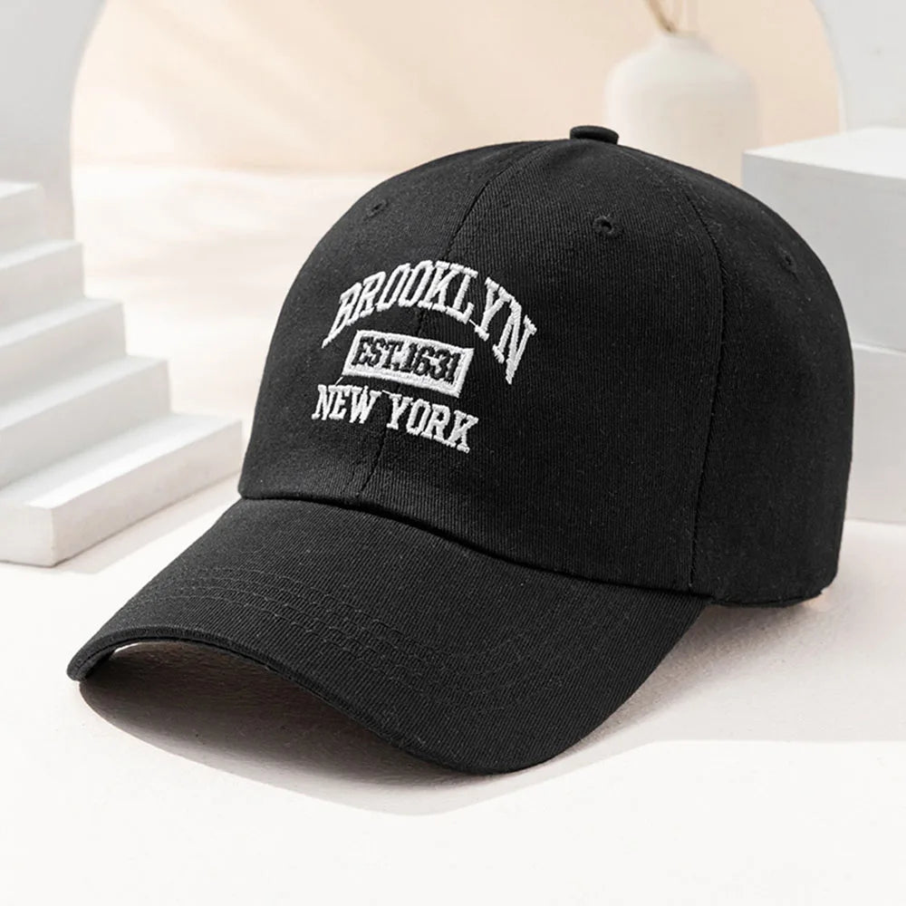 Vintage Embroidered Baseball Cap With BROOKLYN NEW YORK