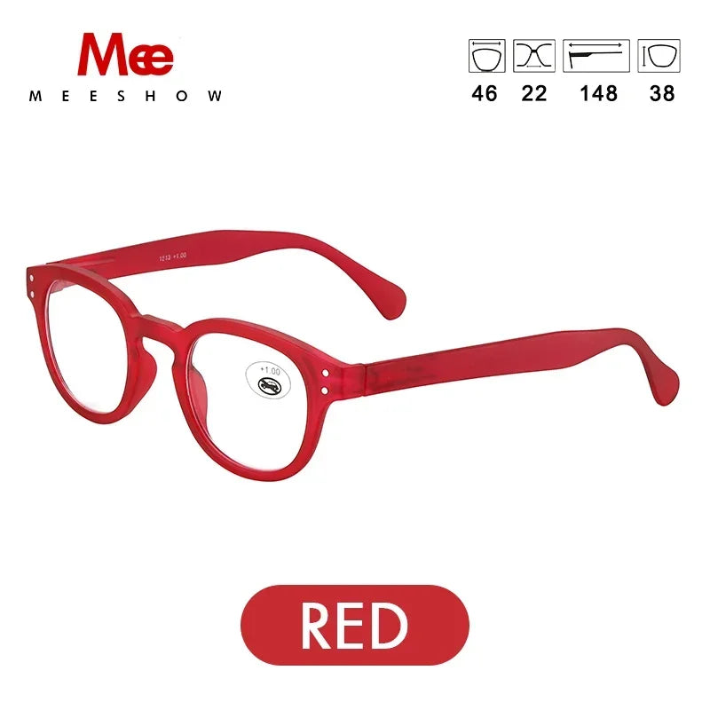 Retro Meeshow New Honey Peach Reading Glasses