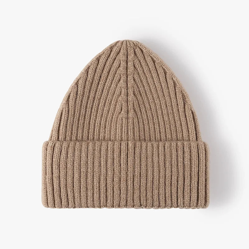 Warm Knit Beanie Hat for Men and Women