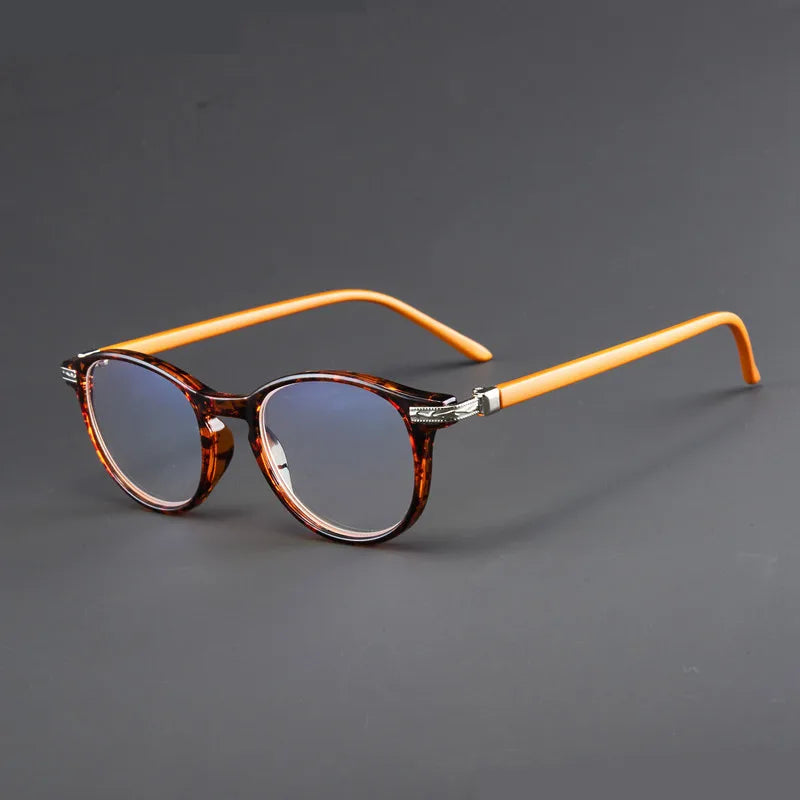Reading Unisex Glasses Small Round Frame Fashion Versatile