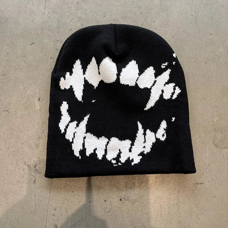 Women Hat Knitting Beanies unisexY2k Streetwear Winter Fashion Caps