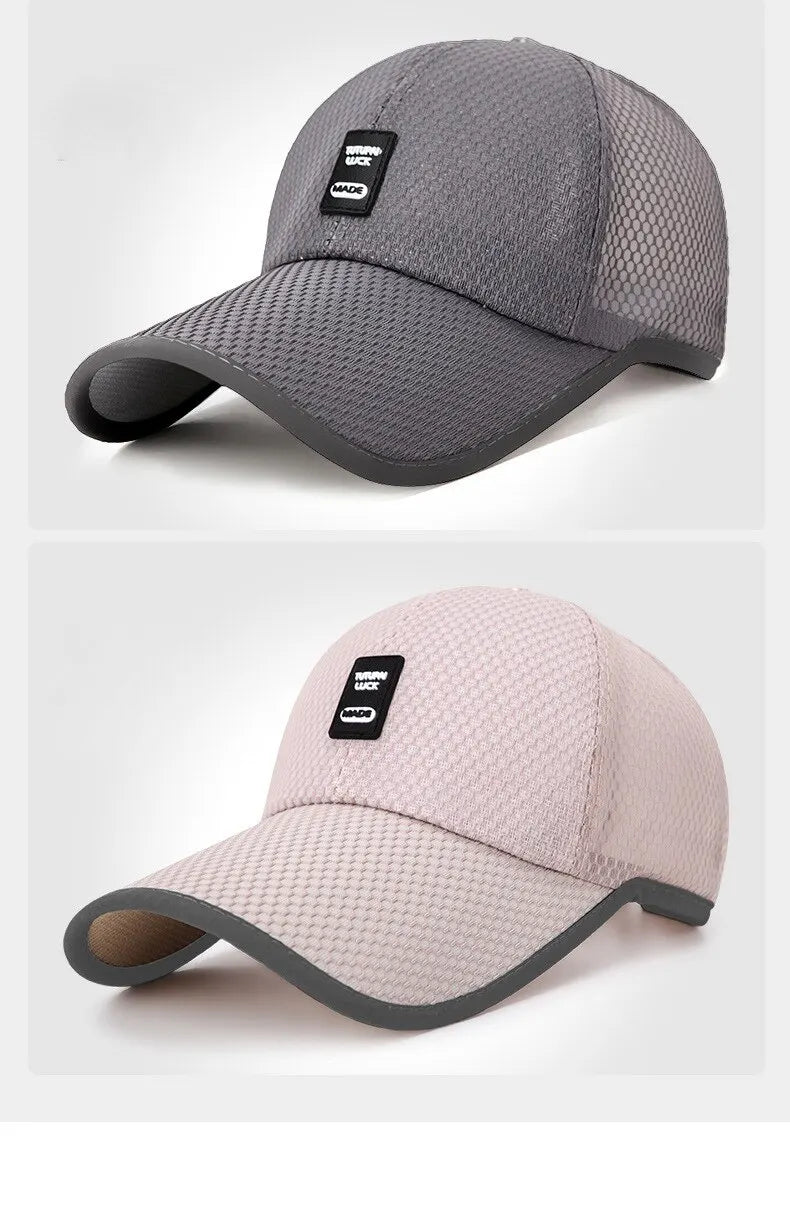Summer Korean Version Mesh Winning Baseball Cap