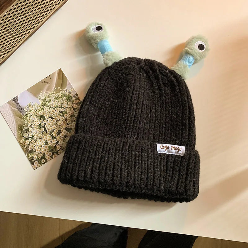 Cute Cartoon Quirky Light-emitting Tentacle Knitted Hat