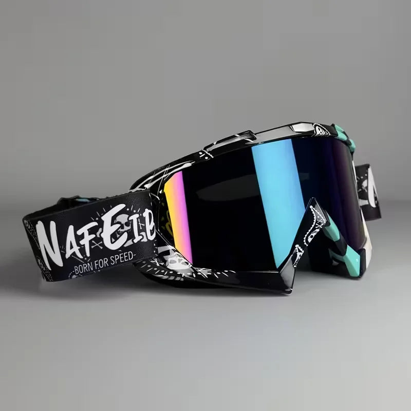 Motocross Goggles for Men Women, Dirt Bike ATV Off-Road Motorcycle Racing Goggles