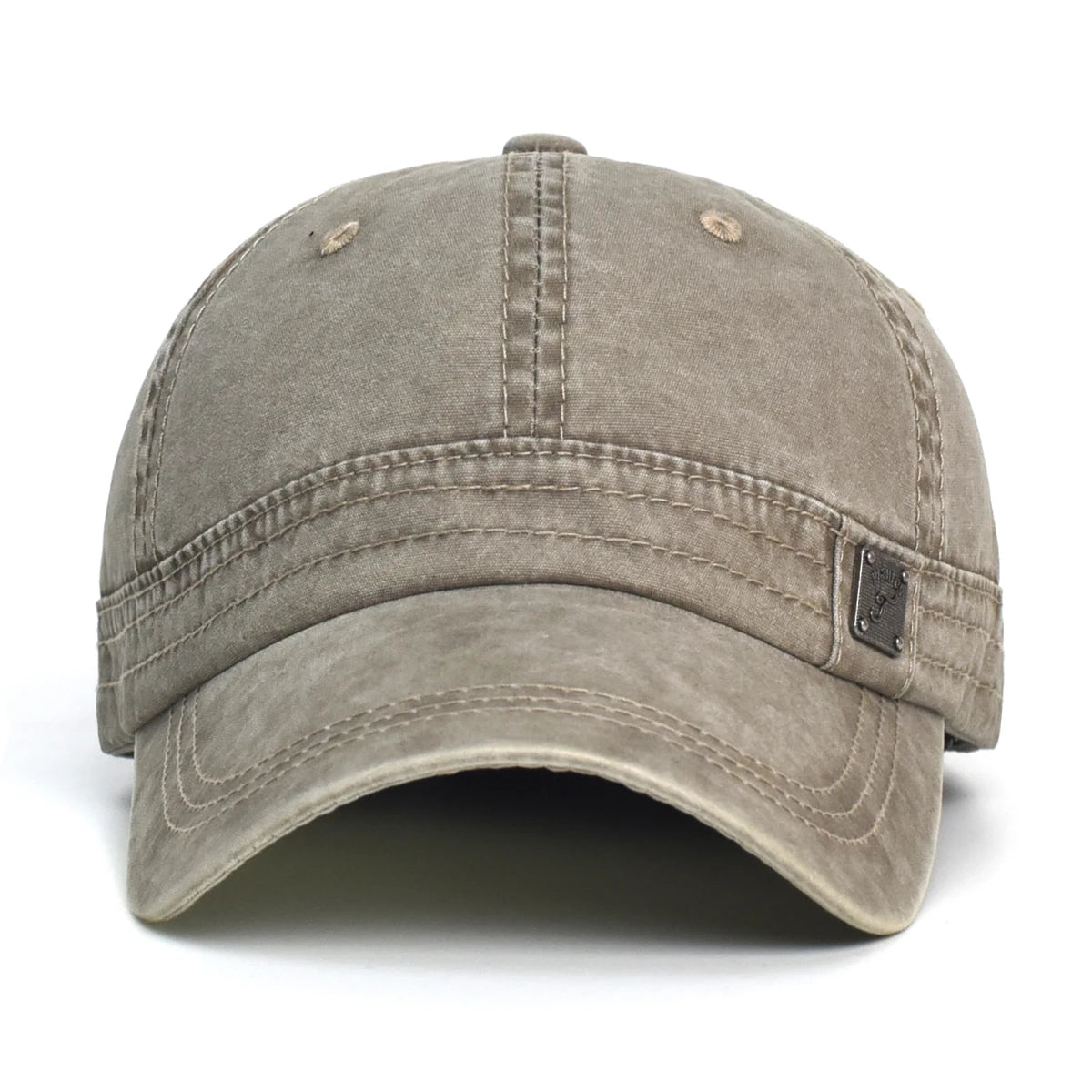 Vintage Washed Cotton Jeans Trucker Style Baseball Cap