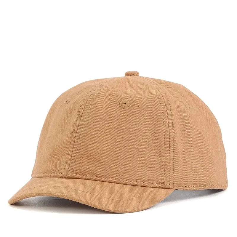 Retro Japanese Short Brim Baseball Cap