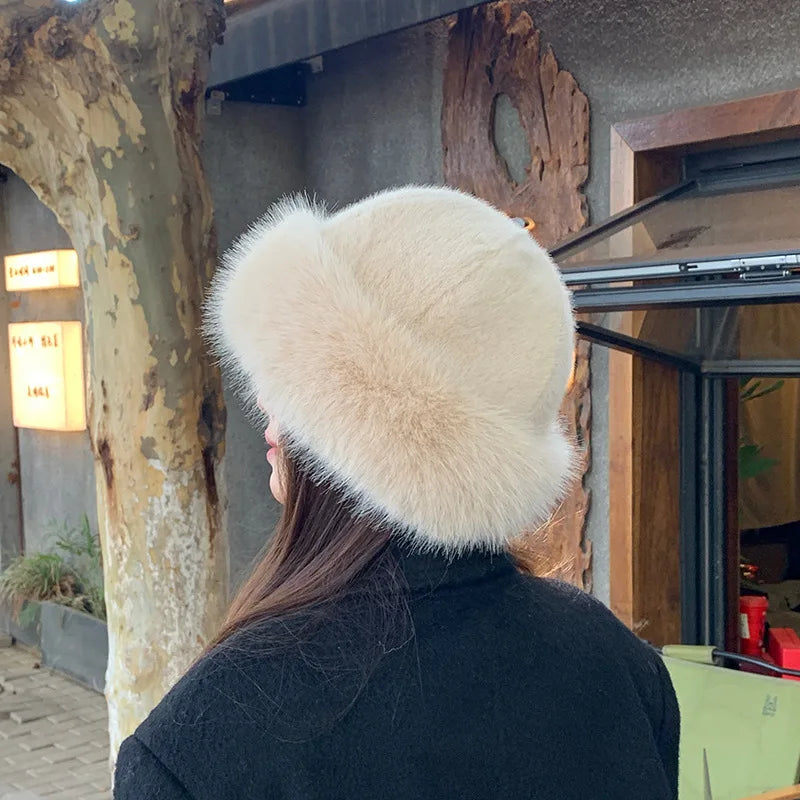 New Style Fashion Women's Winter New Thick Warm  Mongolia Hat