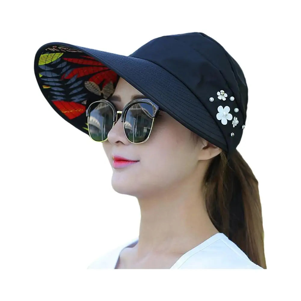 Women's Wide Brim Foldable Sun Hat