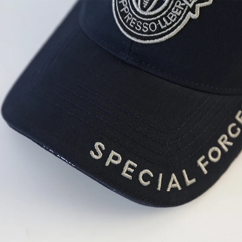 Large Size Male Cap Outdoors Sports Dad Curved Cap