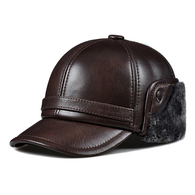 High Quality Genuine Leather Cowhide Hats