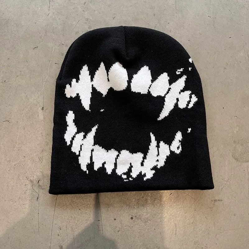 Women Hat Knitting Beanies unisexY2k Streetwear Winter Fashion Caps