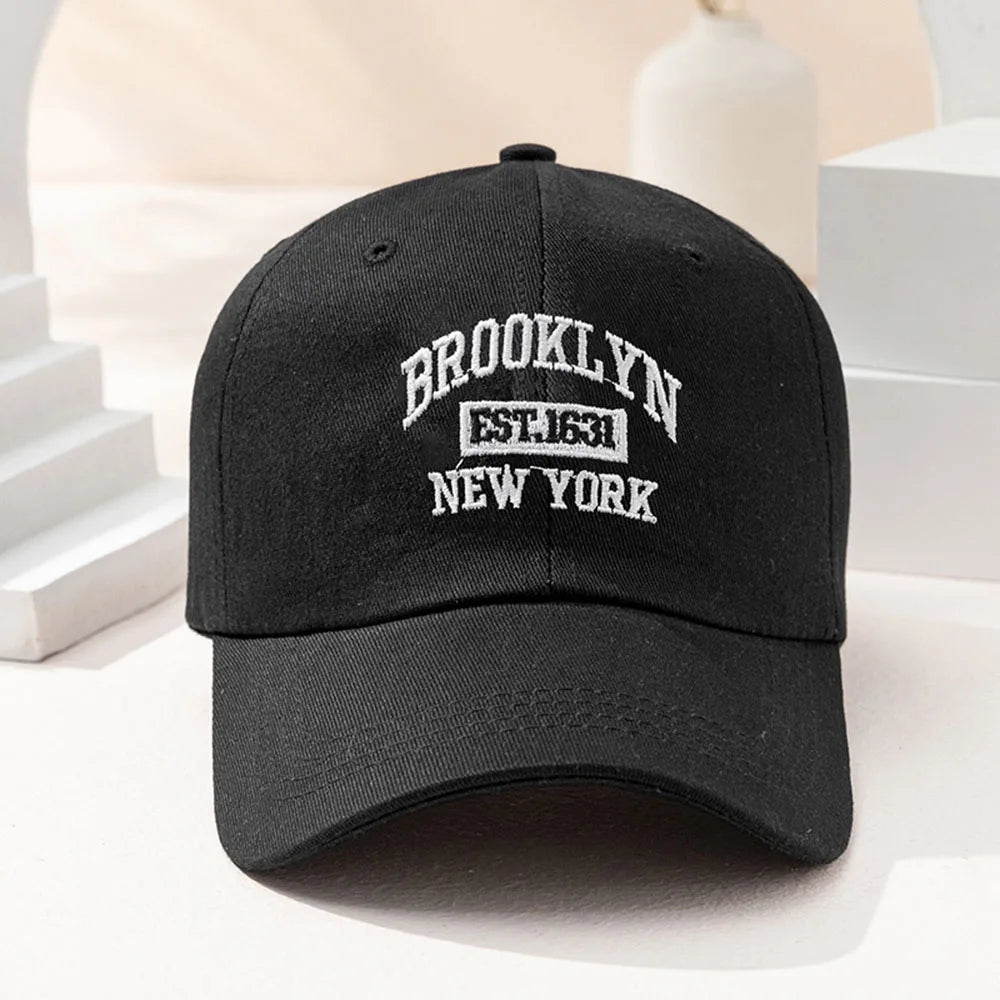 Vintage Embroidered Baseball Cap With BROOKLYN NEW YORK