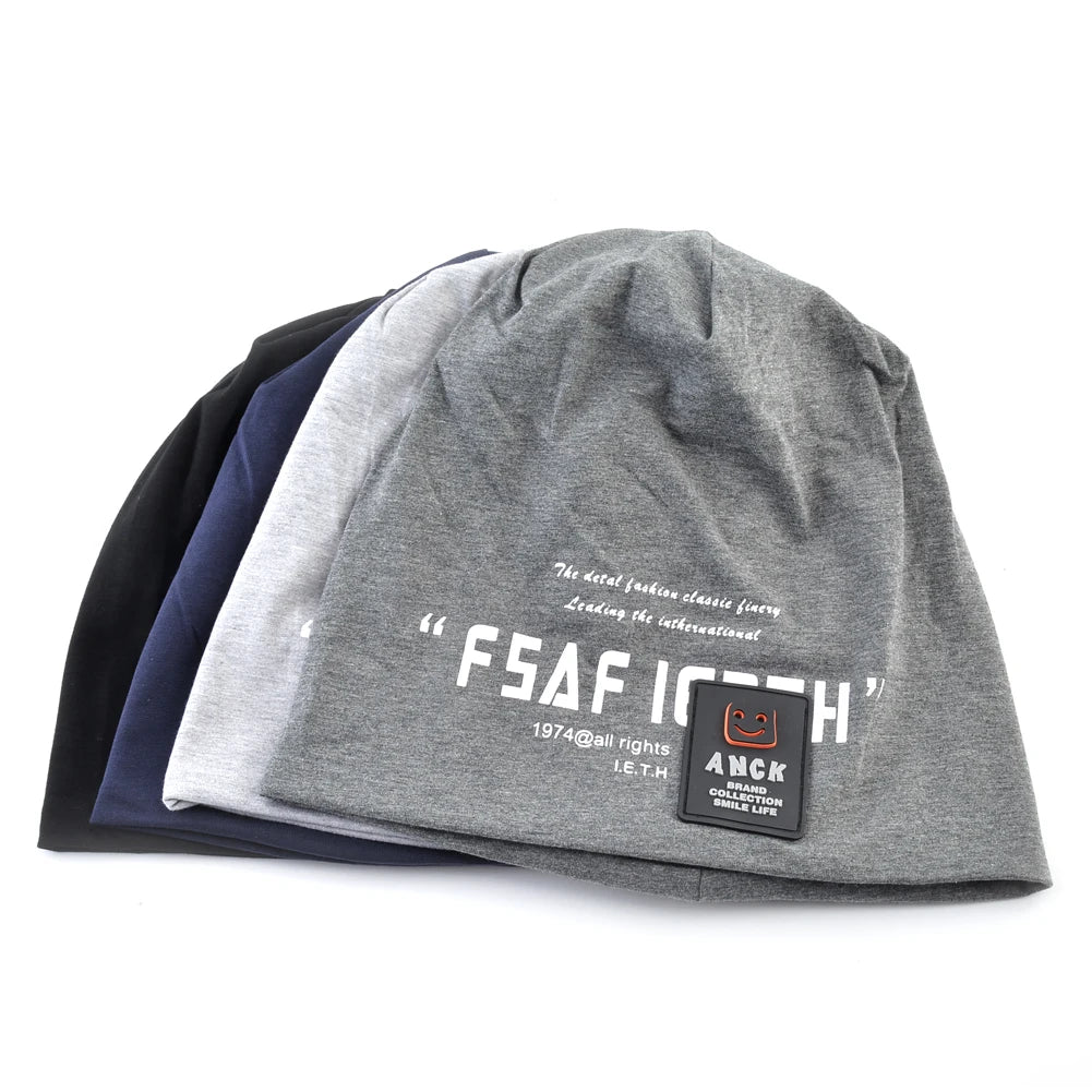 Autumn Outdoor Thin Casual Skullies Beanie Hats