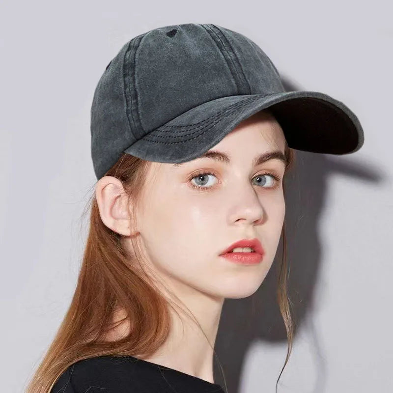 Fashion Solid Baseball Caps for Men Streetwear