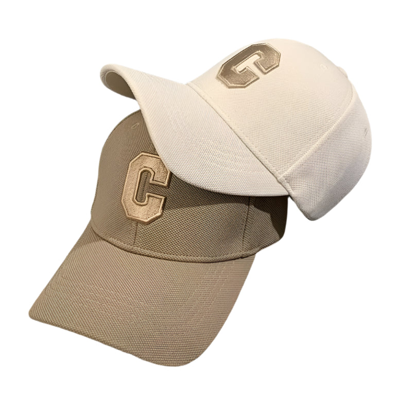 C Letter Embroidered Snapback